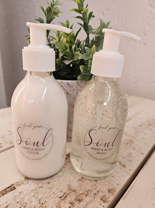 Hand and Body Wash & Lotion